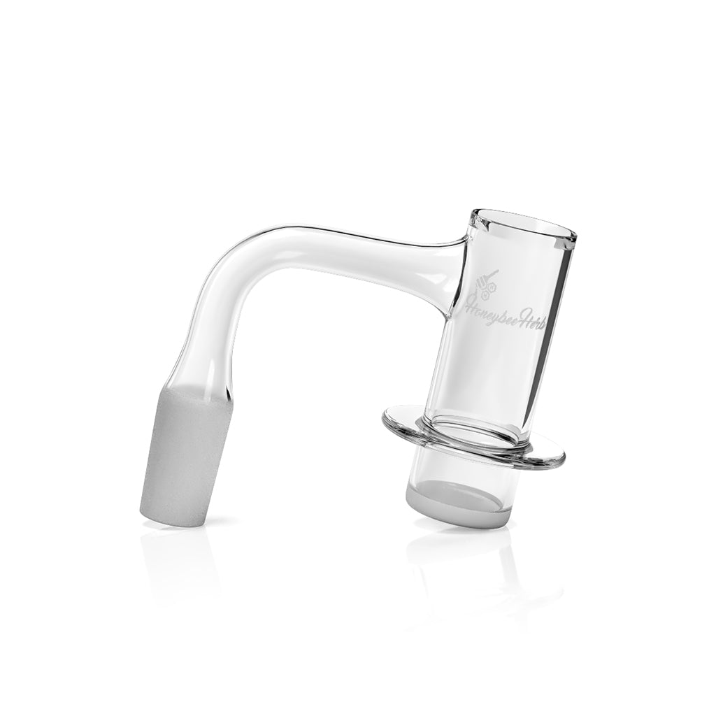 Honeybee Herb Black Line Honey & Milk Halo Quartz Banger | Parts | 420 Science
