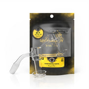 Honeybee Herb Black Line Honeysuckle Bevel Quartz Banger | Parts | 420 Science