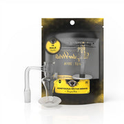 Honeybee Herb Black Line Honeysuckle Nectar Beehive Quartz Banger | Parts | 420 Science