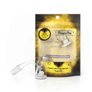 Honeybee Herb Yellow Line Honey & Milk Core Reactor Quartz Banger | Parts | 420 Science