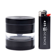 Kannastor 2.5in 4-Piece Jar Body Grinder | Grinders | 420 Science