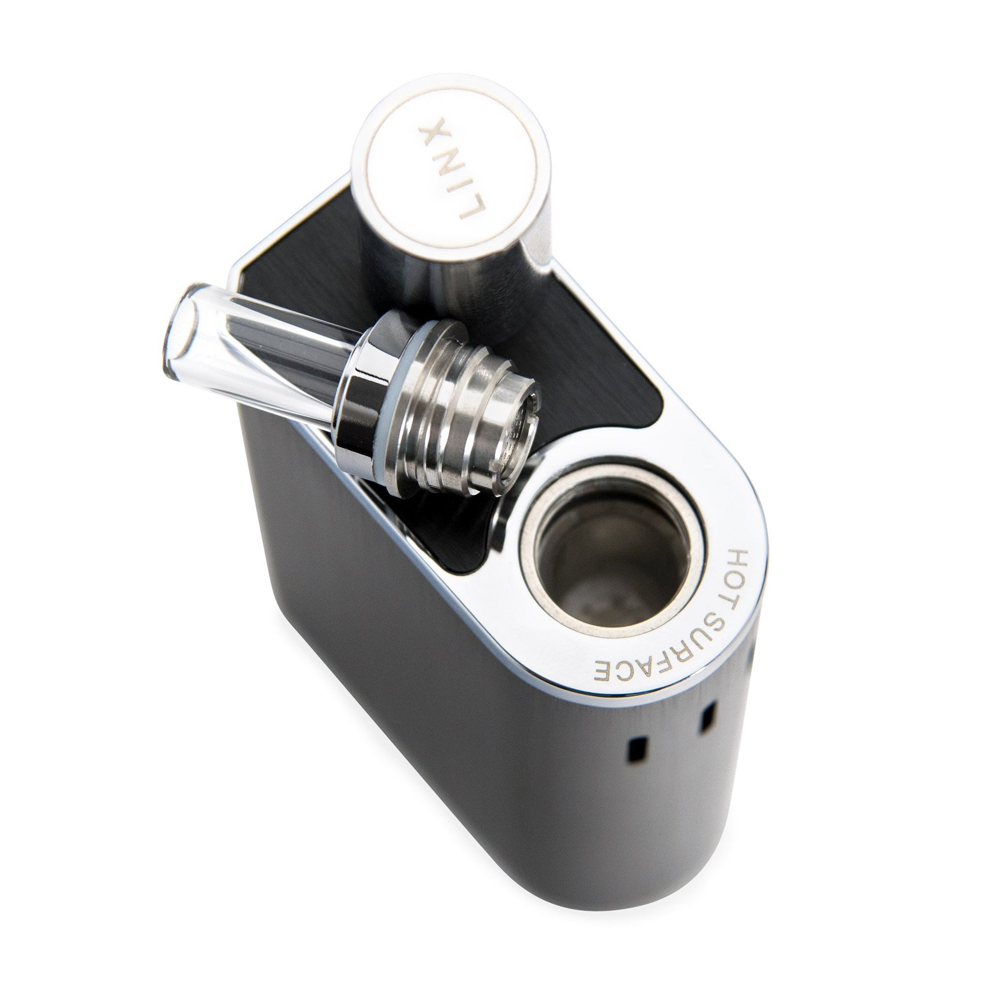 LINX Gaia Dry Herb Vaporizer - Onyx - 420 Science - The most trusted online smoke shop.