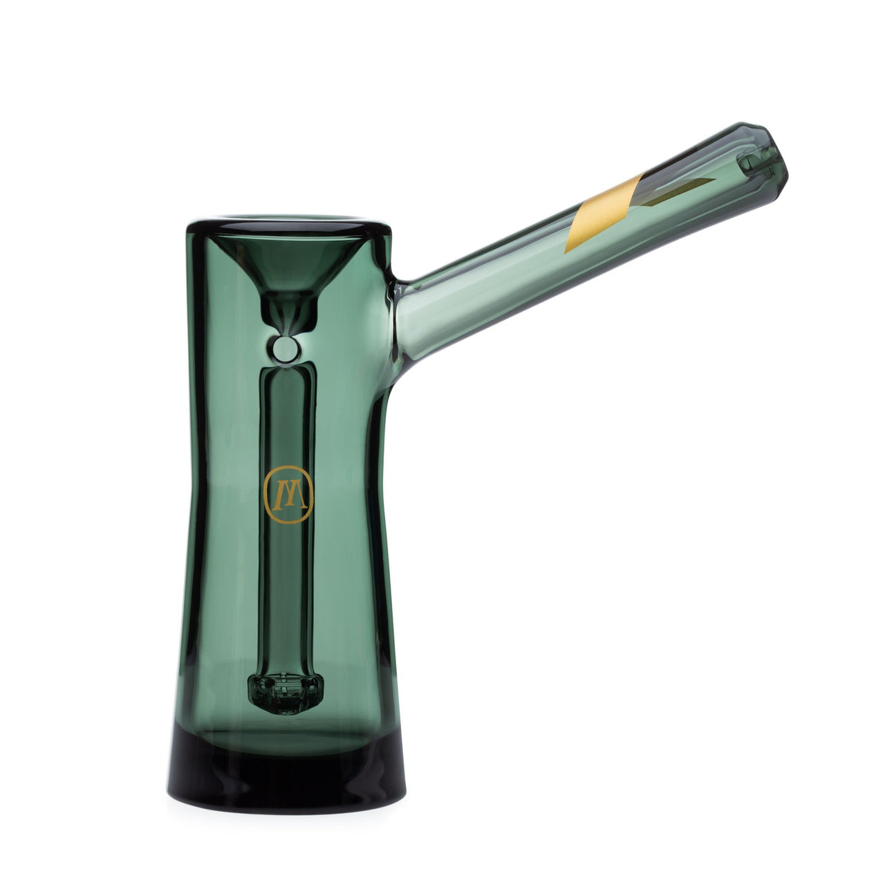 Marley Natural Smoked Glass Bubbler Pipe