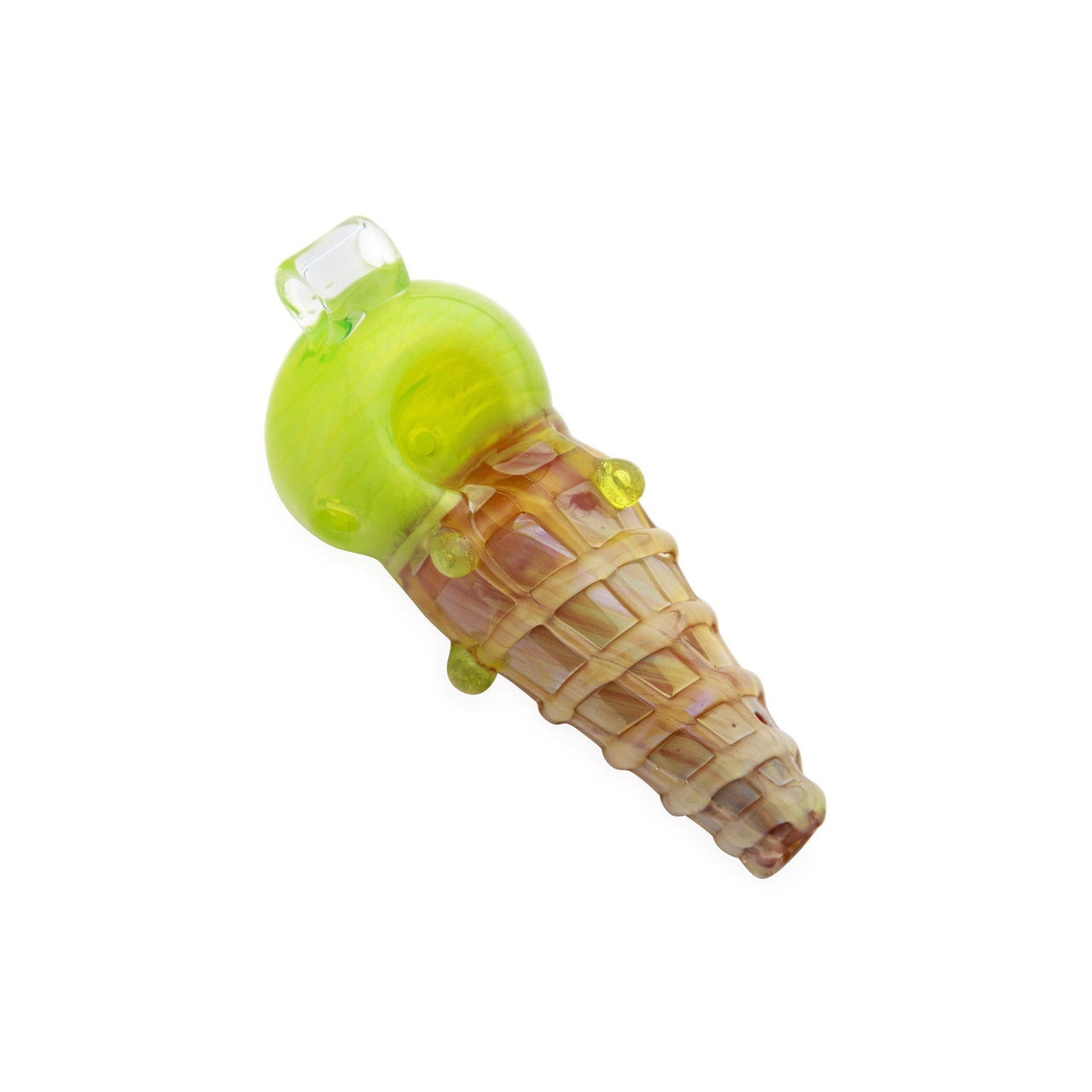 Mathematix Ice Cream Cone Pendant Pipe - 420 Science - The most trusted online smoke shop.