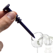 Mathematix Triple Ring Nail Glass Dabber - 420 Science - The most trusted online smoke shop.