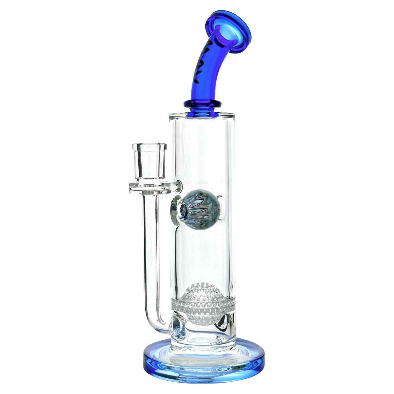 MAV Eureka Honeyball Bent Neck Waterpipe with Wig Wag Splash Ball | Water Pipes | 420 Science