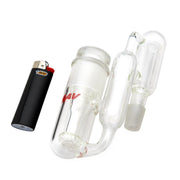 MAV Glass Triple Chamber Showerhead Ash Catcher - 420 Science - The most trusted online smoke shop.