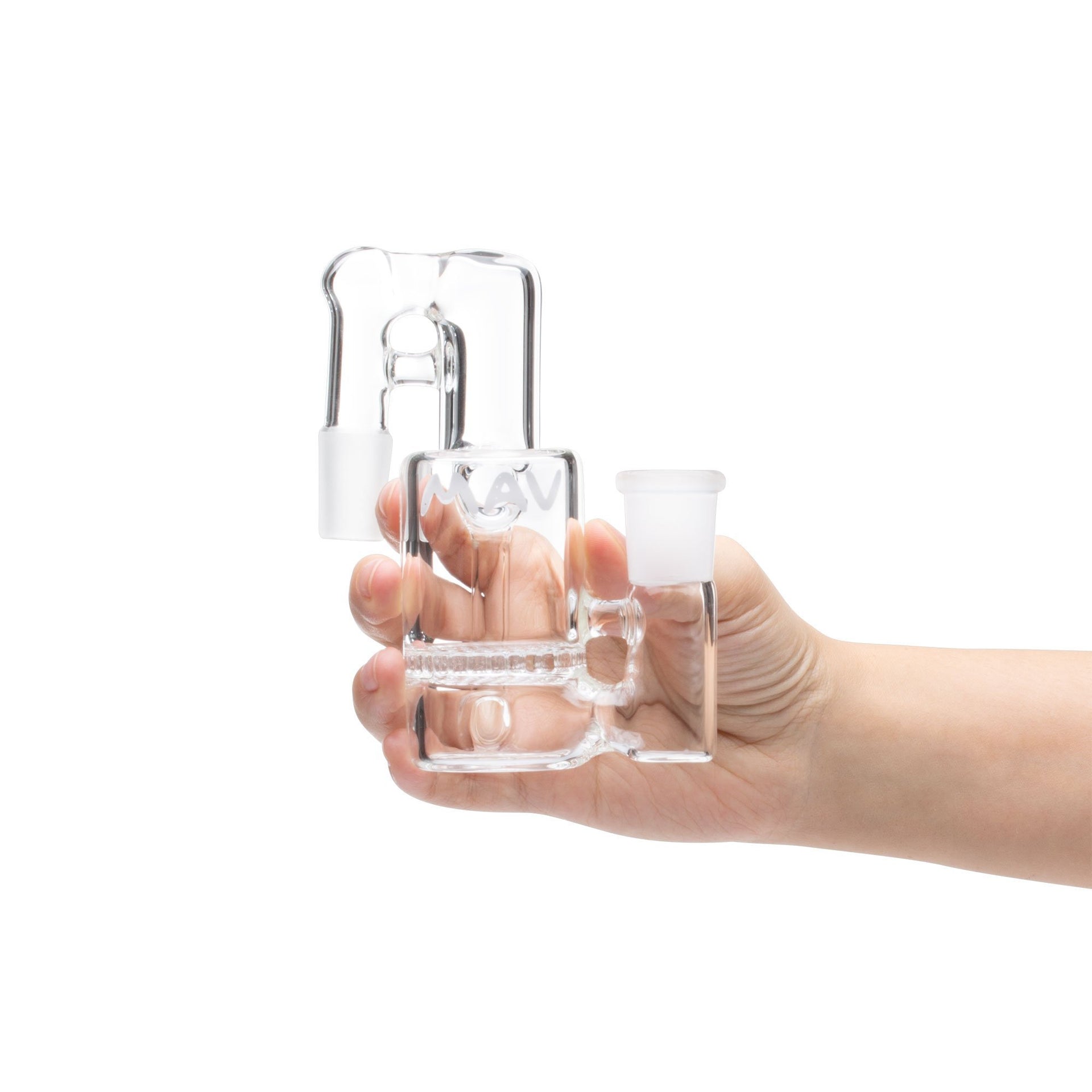 MAV Glass Honeycomb Disc Recycler Ash Catcher | Ash Catchers | 420 Science