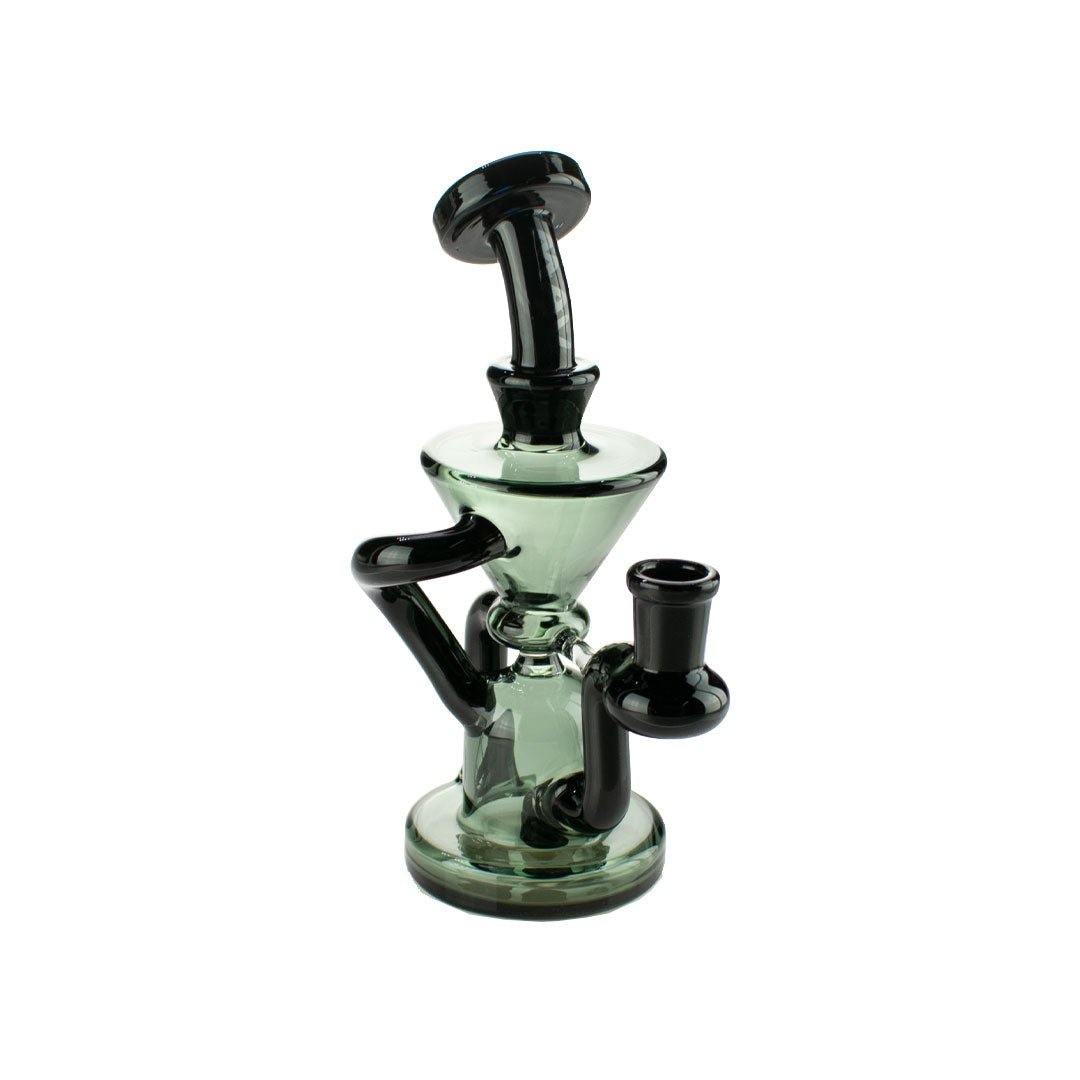 MAV Glass Humboldt Mini Bell Bottom Klein Recycler Dab Rig | Recyclers | 420 Science