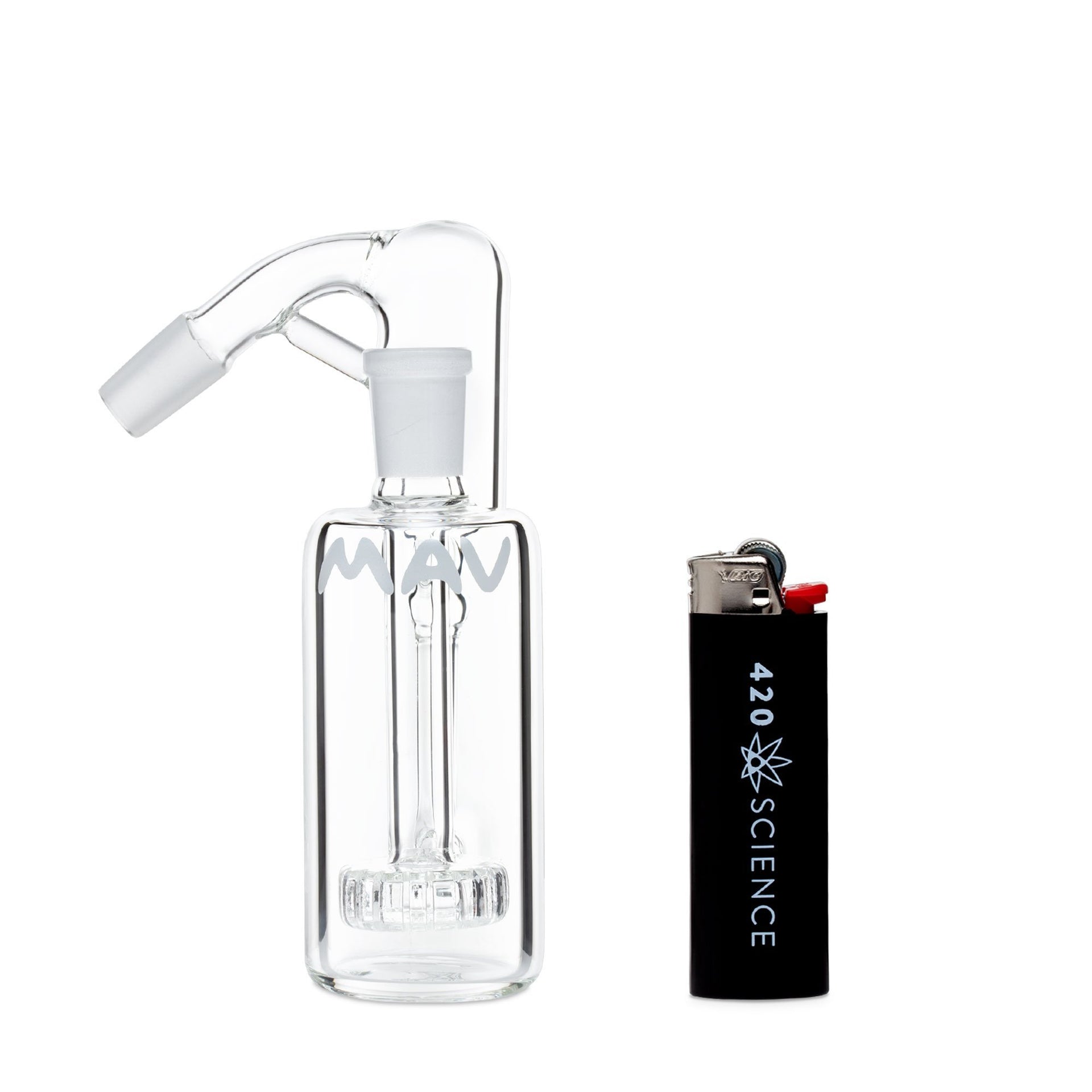 MAV Glass Showerhead Recycler Ash Catcher | Ash Catchers | 420 Science