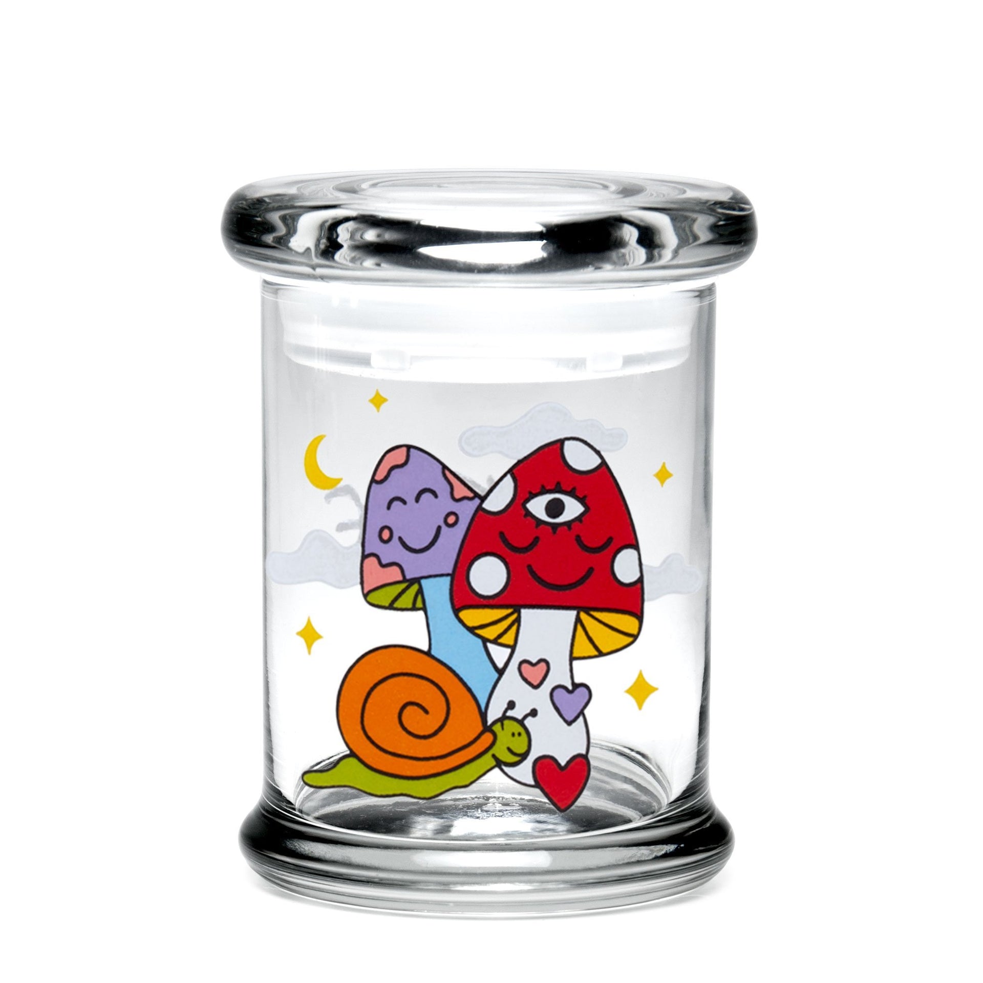 Medium Pop-Top - Woke Cosmic Mushroom | 420 Jars | 420 Science