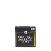 MJ Arsenal Preimum Full Weld Clear Quartz Banger | Quartz Bangers | 420 Science