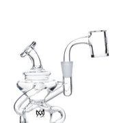 MJ Arsenal Preimum Full Weld Clear Quartz Banger | Quartz Bangers | 420 Science