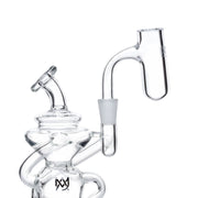 MJ Arsenal Preimum Full Weld Cold Start Drip Quartz Banger | Quartz Bangers | 420 Science