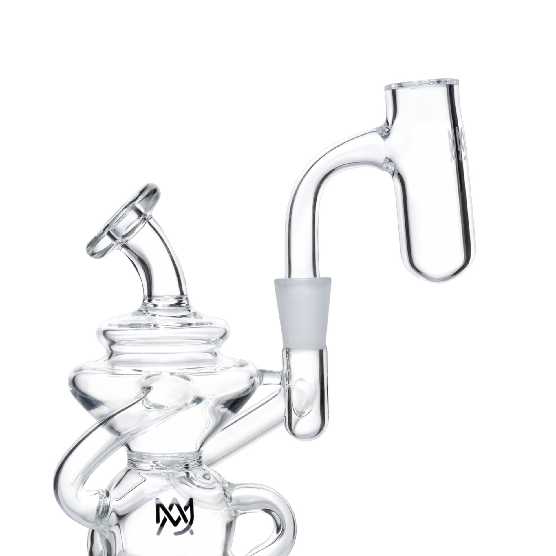MJ Arsenal Preimum Full Weld Cold Start Drip Quartz Banger | Quartz Bangers | 420 Science