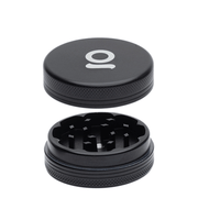 ONGROK 2 Piece Magnetic Grinder | TP-Smoke Session Accessories | 420 Science