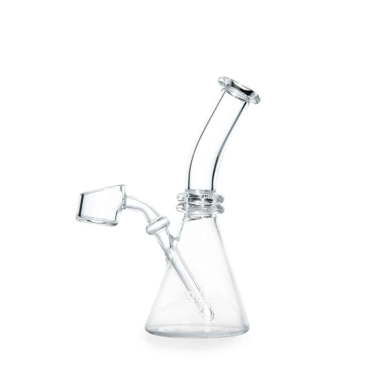 Piranha Quartz One Piece Beaker Dab Rig w/Banger