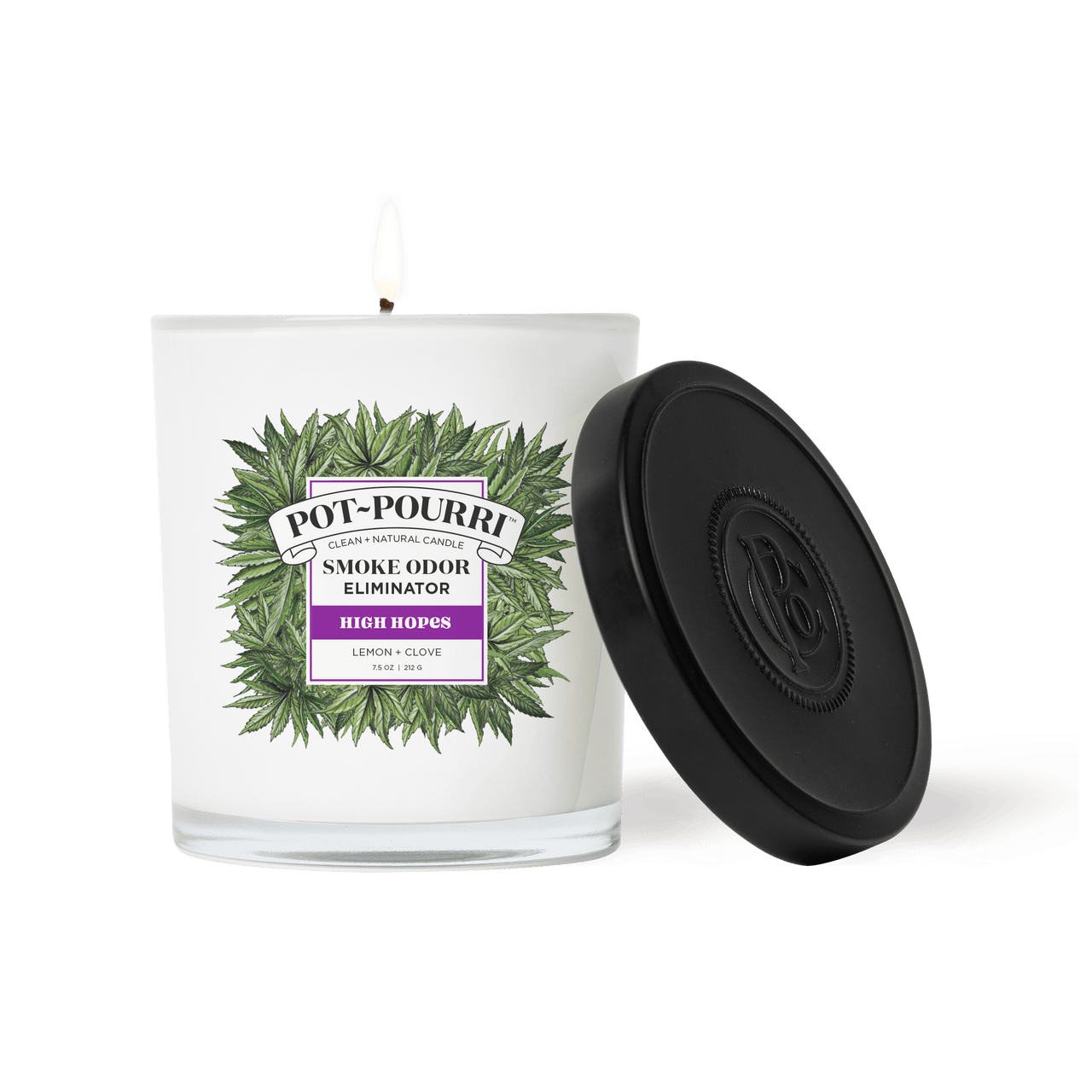 Pot-Pourri High Hopes Lemon & Clove Candle | Parts | 420 Science