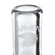 Raven Glass 12in Wavy Fumed Beaker - 420 Science - The most trusted online smoke shop.
