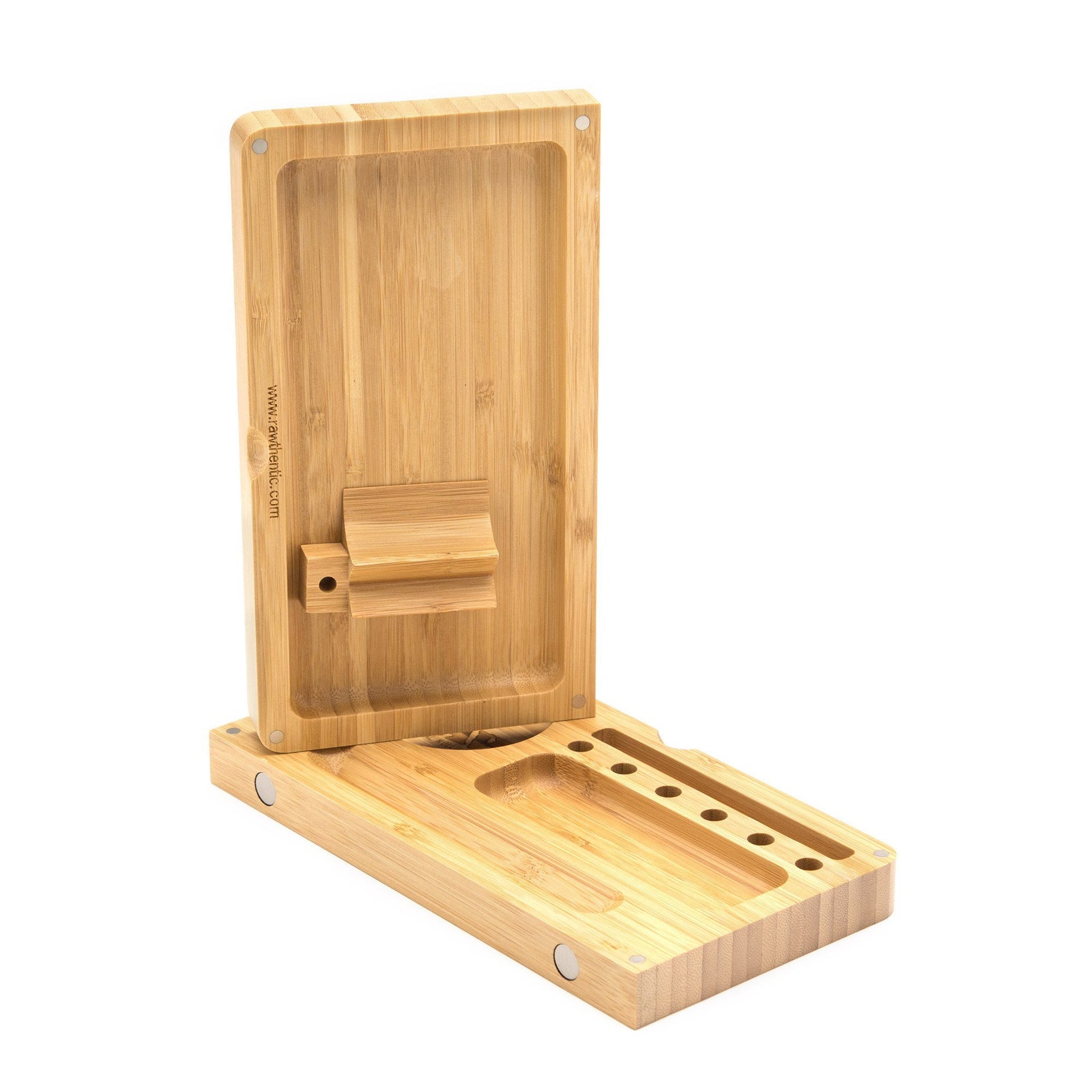 RAW Backflip Magnetic Bamboo Rolling Tray - 420 Science - The most trusted online smoke shop.
