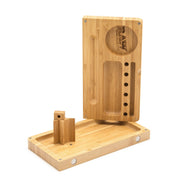 RAW Backflip Magnetic Bamboo Rolling Tray - 420 Science - The most trusted online smoke shop.