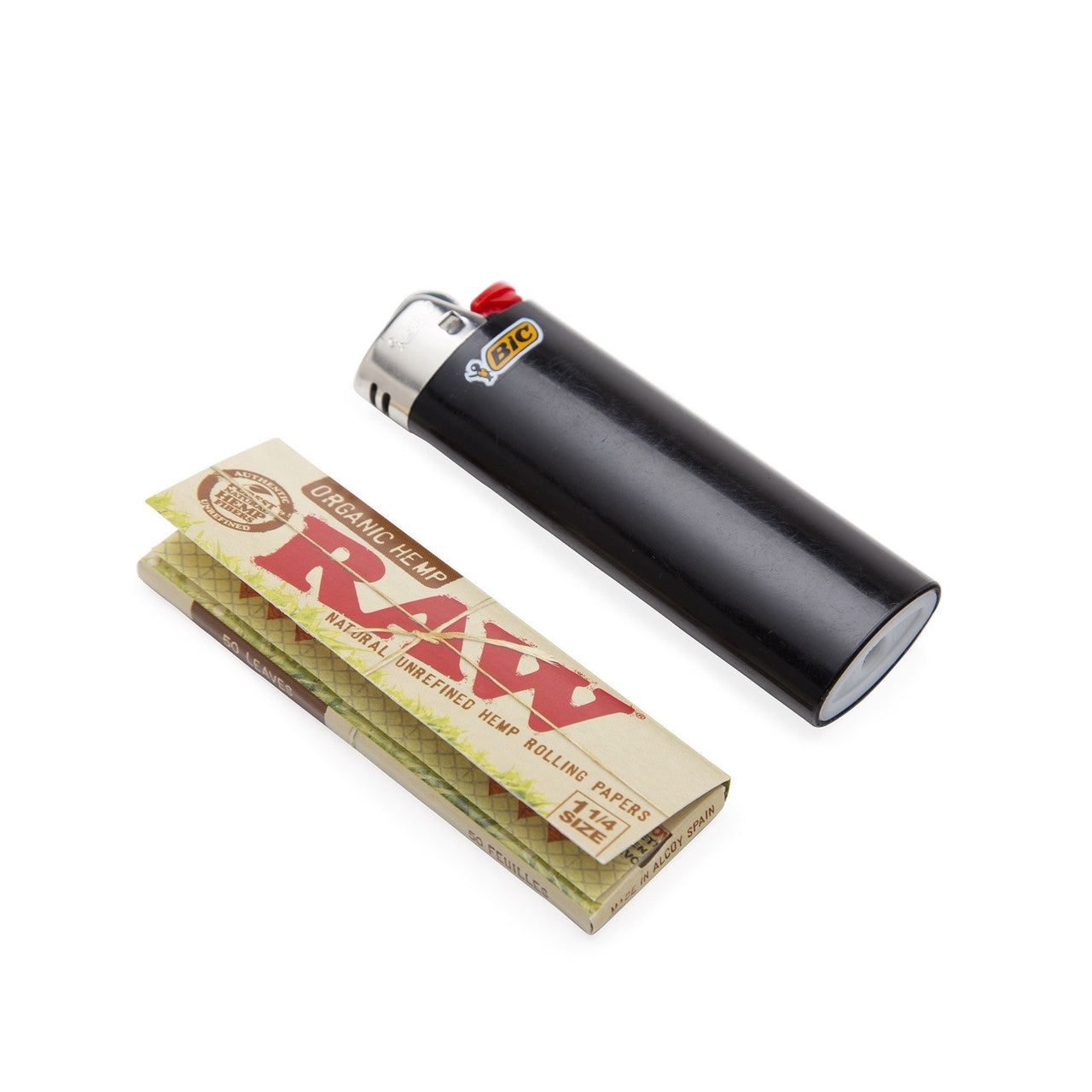 RAW Organic Hemp 1 1/4in Rolling Papers - 420 Science - The most trusted online smoke shop.