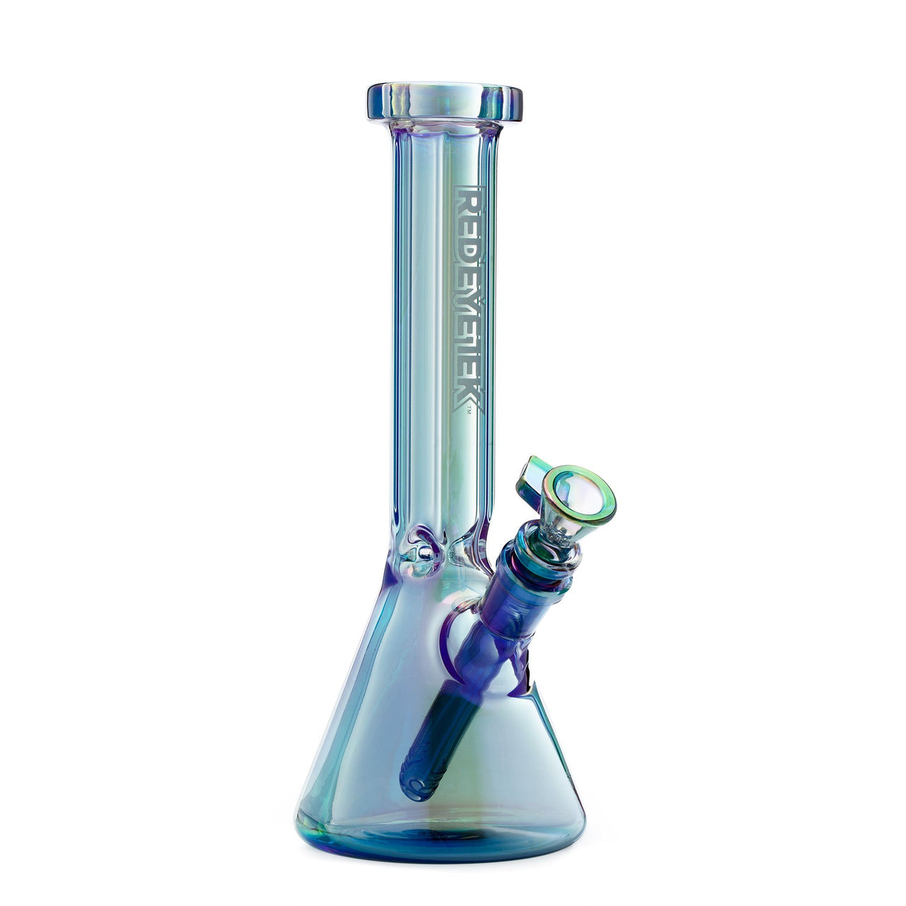 Red Eye Tek 10in Hex Top Beaker Bong