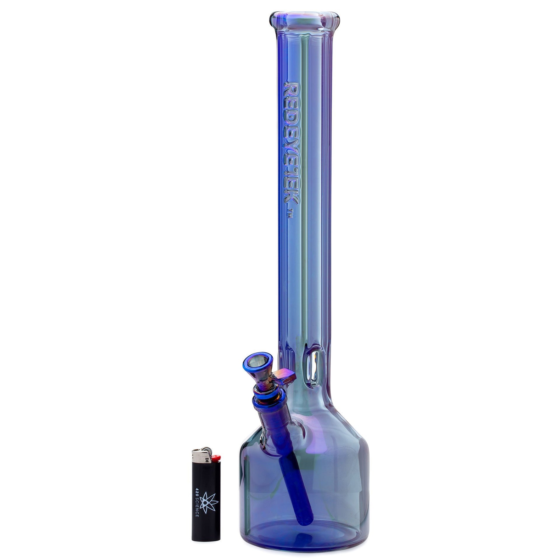 Red Eye Tek 18in Canteen Base Hex Tube Bong
