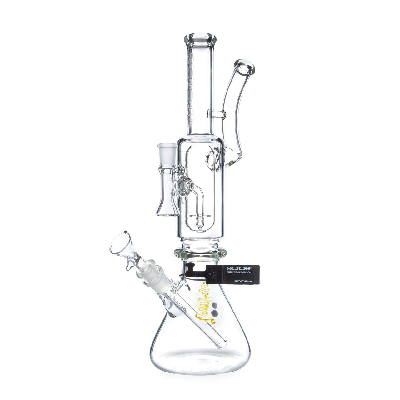 Roor Tech Big Beaker Bong and Dab Rig Combo