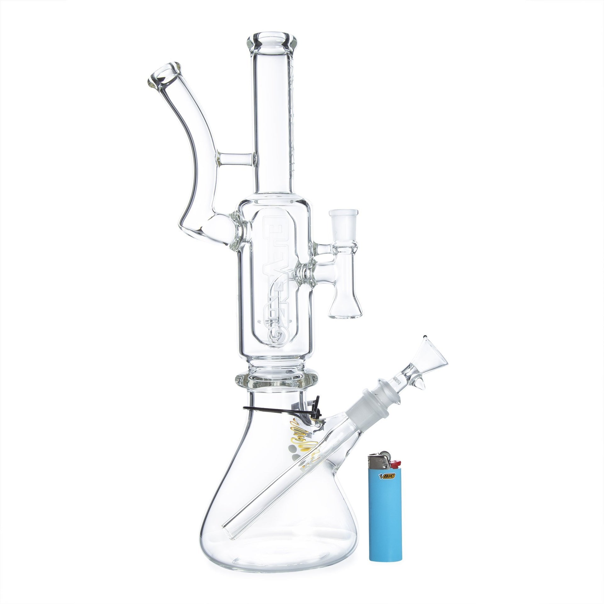 ROOR Tech x Eleven30 2-In-1 Big Beaker Bong and Dab Rig Combo