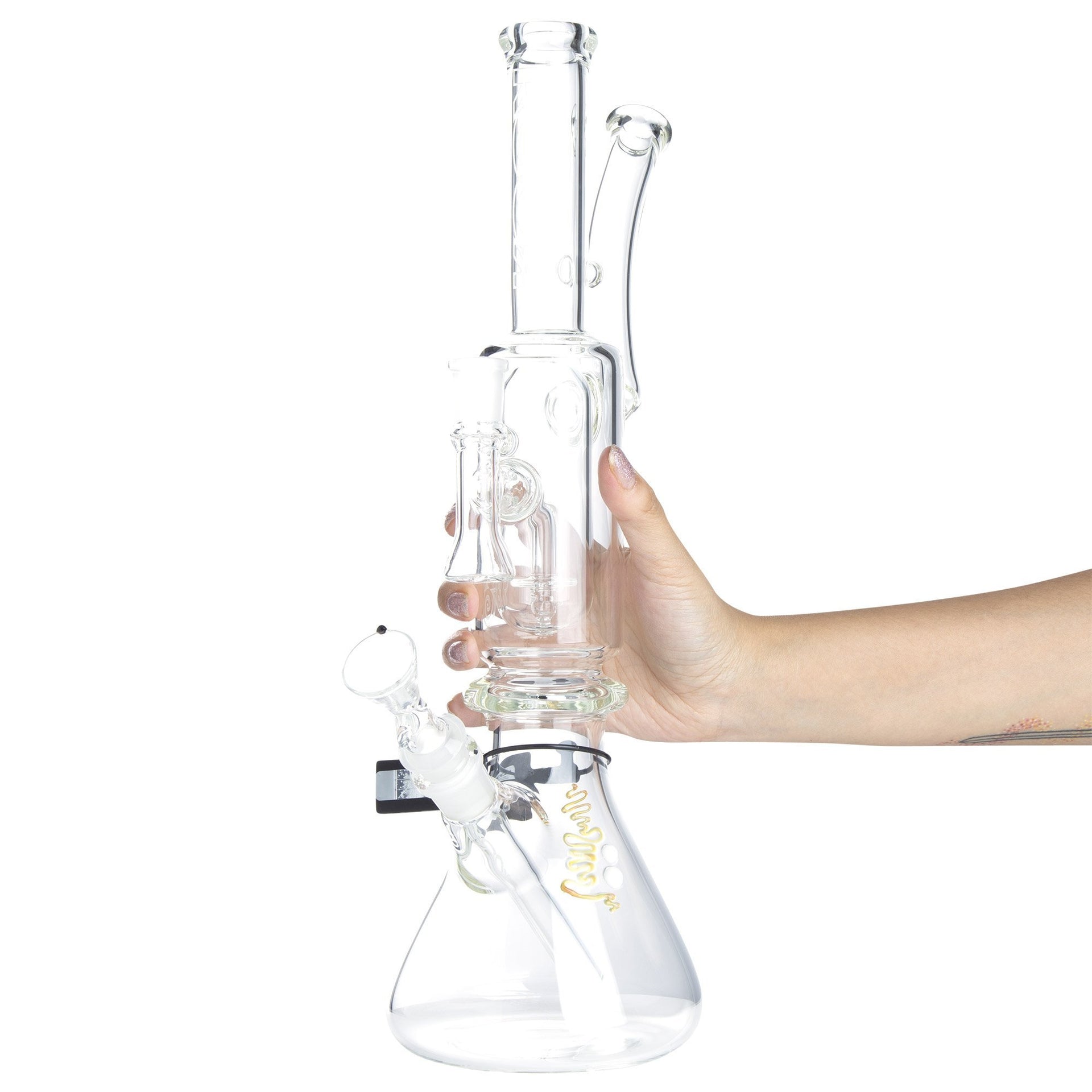 ROOR Tech x Eleven30 2-In-1 Big Beaker Bong and Dab Rig Combo
