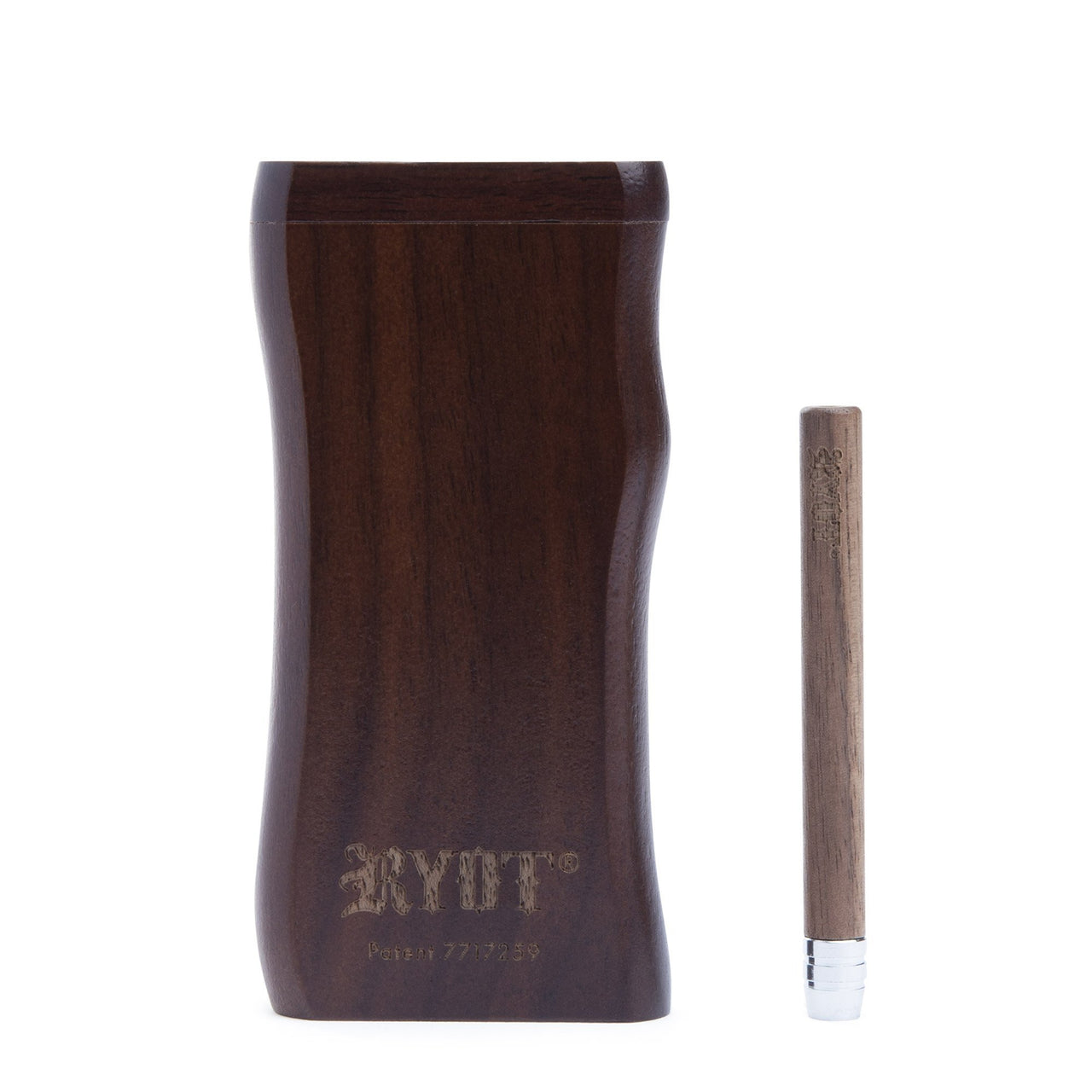 RYOT Wooden Dugout Box w/Matching One-Hitter - Walnut