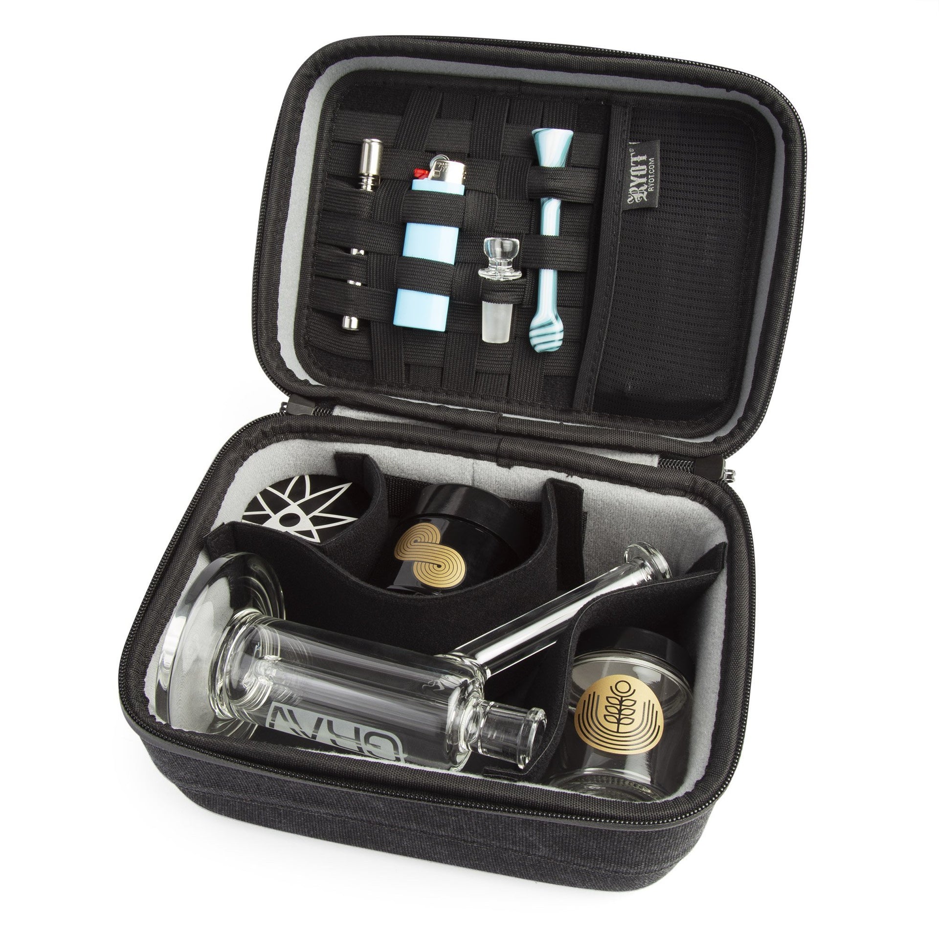 RYOT SmellSafe Carbon Series Safe Case w/Combo Lock - Large