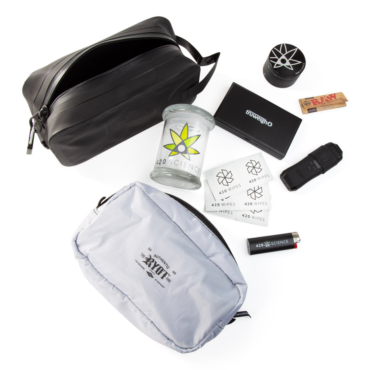 RYOT SmellProof Carbon Series Dopp Kit w/Combo Lock - 420 Science - The most trusted online smoke shop.