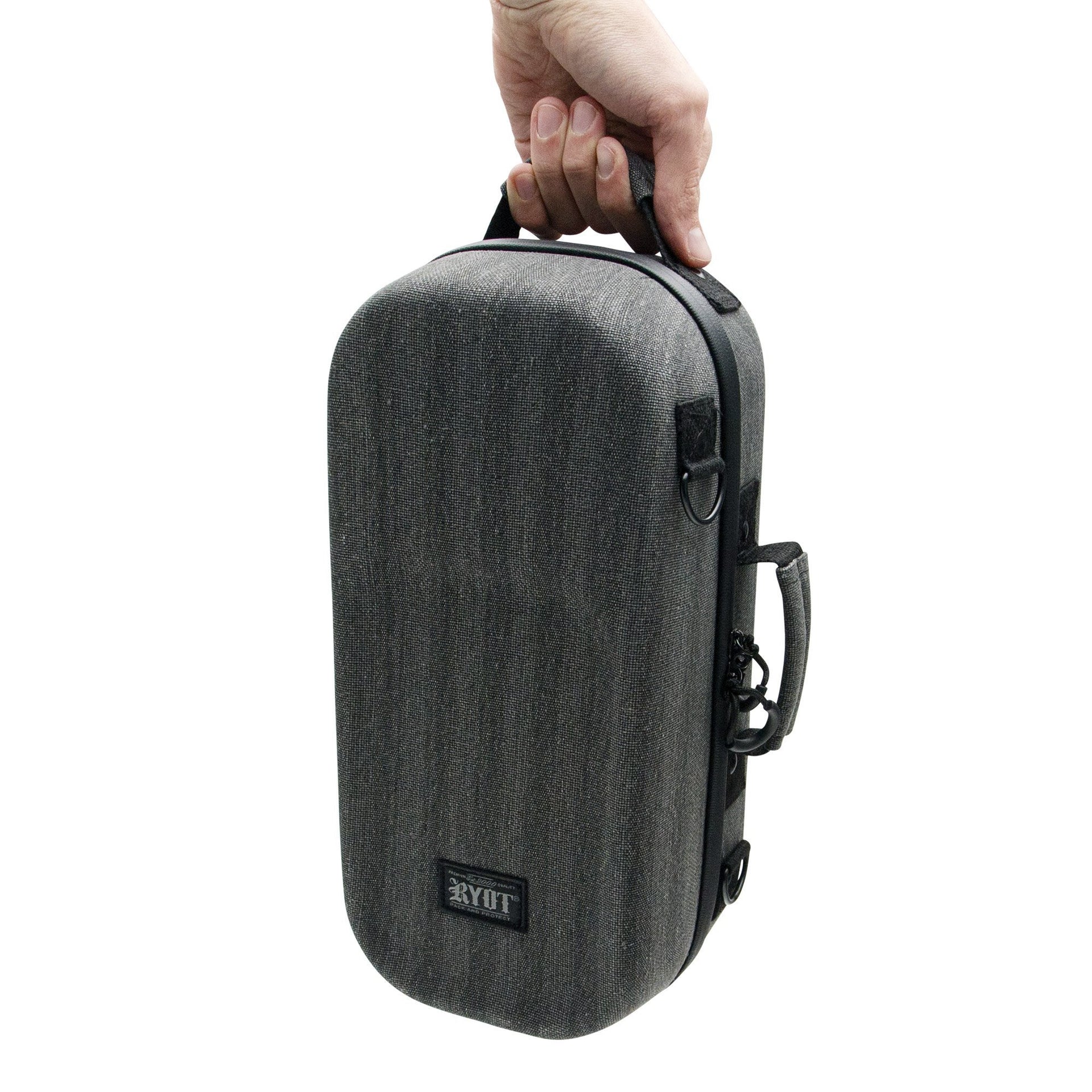 RYOT SmellSafe Carbon Series 14in Axe-Pack w/ NoGoo Mat & Combo Lock - 420 Science - The most trusted online smoke shop.
