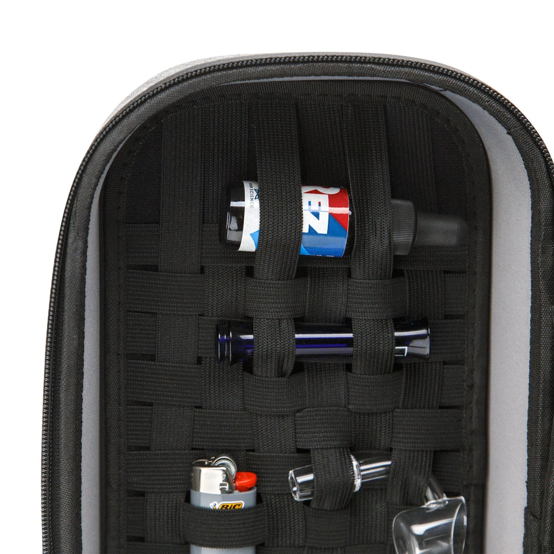 RYOT SmellSafe Carbon Series 14in Axe-Pack w/ NoGoo Mat & Combo Lock - 420 Science - The most trusted online smoke shop.