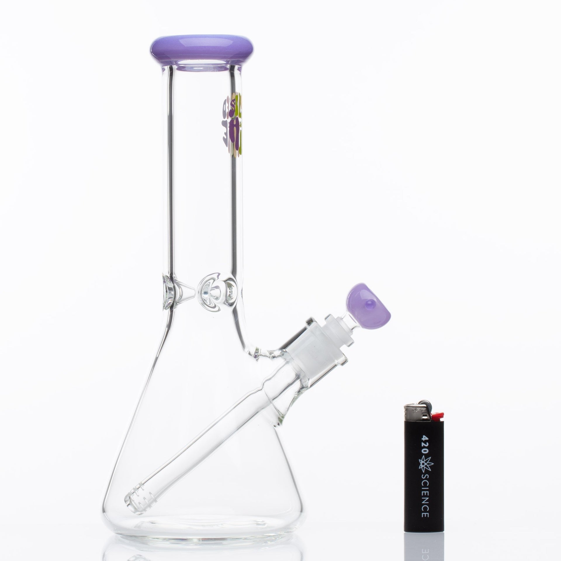 Silenced Hippie 12in Beaker Bong | Bongs & Water Pipes | 420 Science