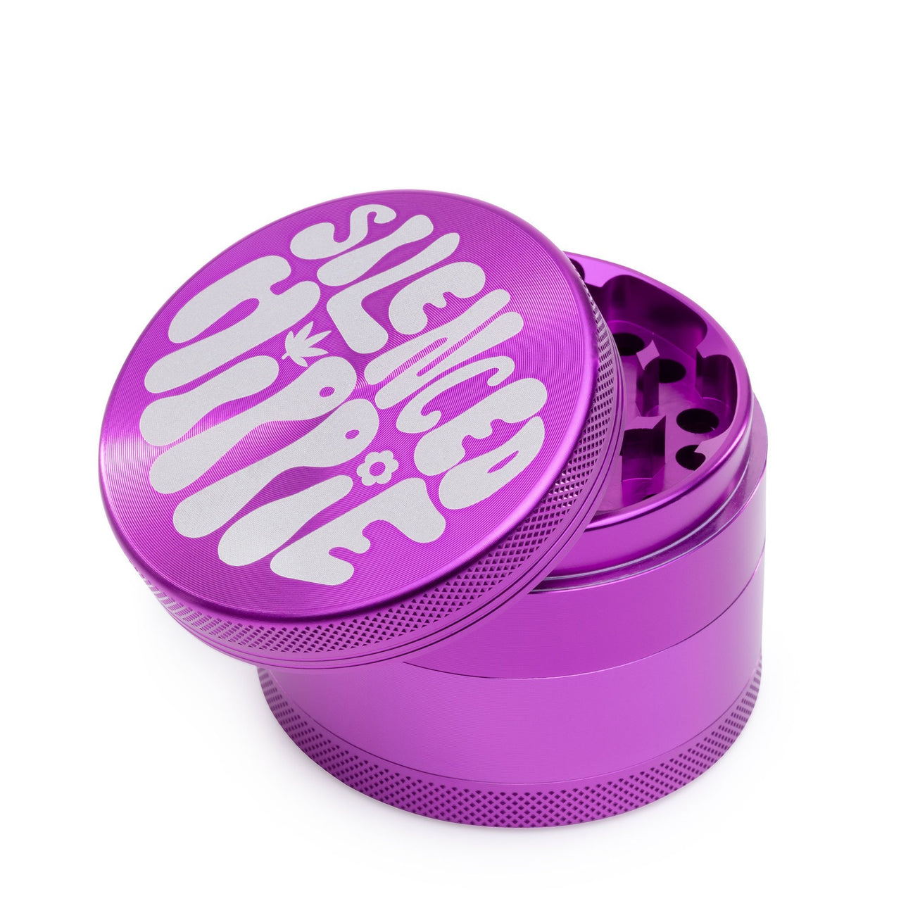 Silenced Hippie 4-Piece Grinder