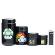 Small UV Screw-Top - Woke Cosmic Mushroom | 420 Jars | 420 Science
