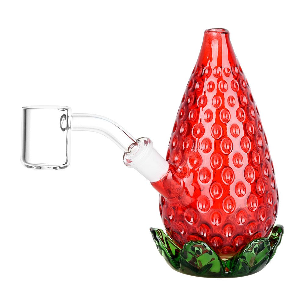 Strawberry Glass Mini Rig | TP-Rigs | 420 Science
