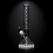 Teal X-Morphic: EVO 15 Glass Beaker | Water Pipes | 420 Science