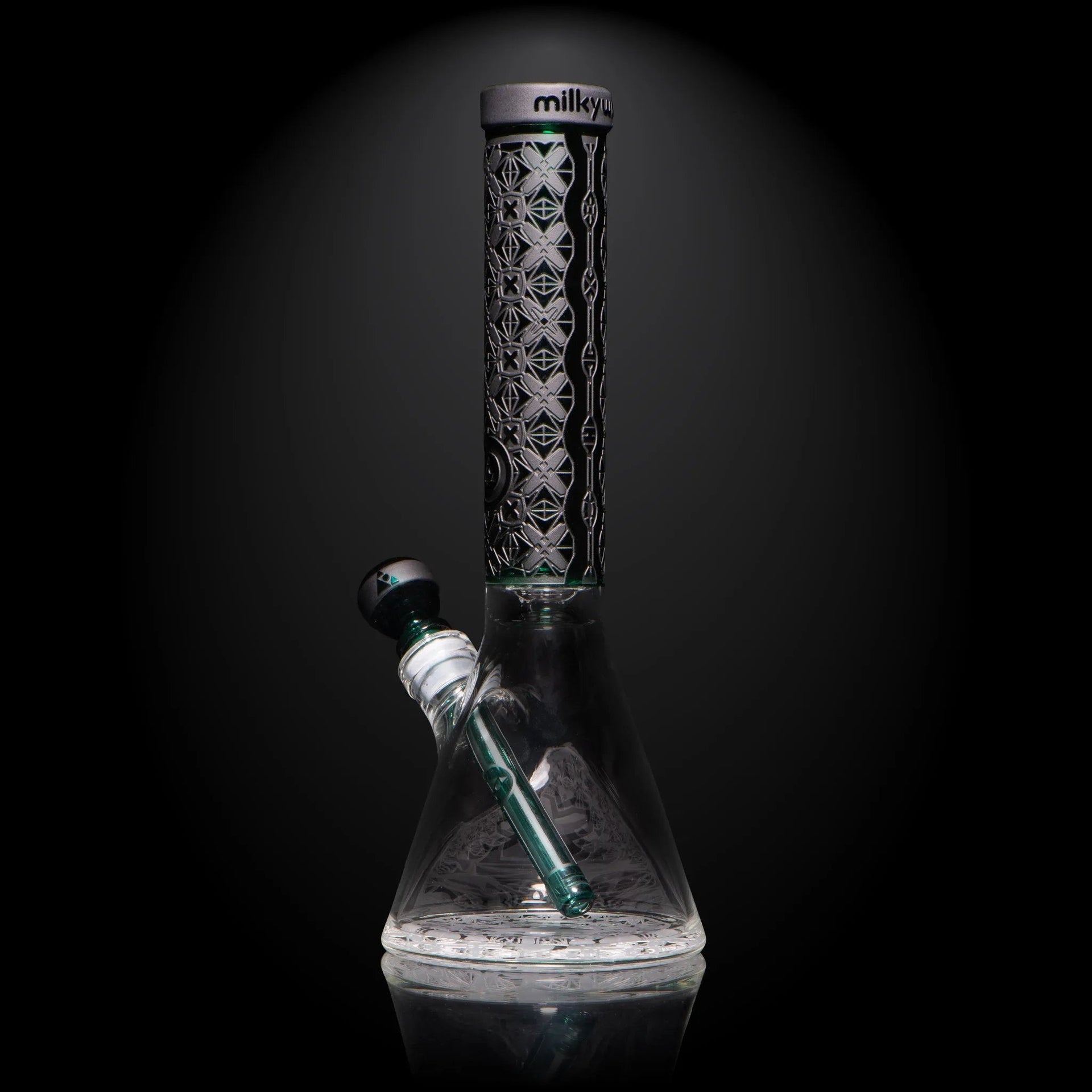 Teal X-Morphic: EVO 15 Glass Beaker | Water Pipes | 420 Science