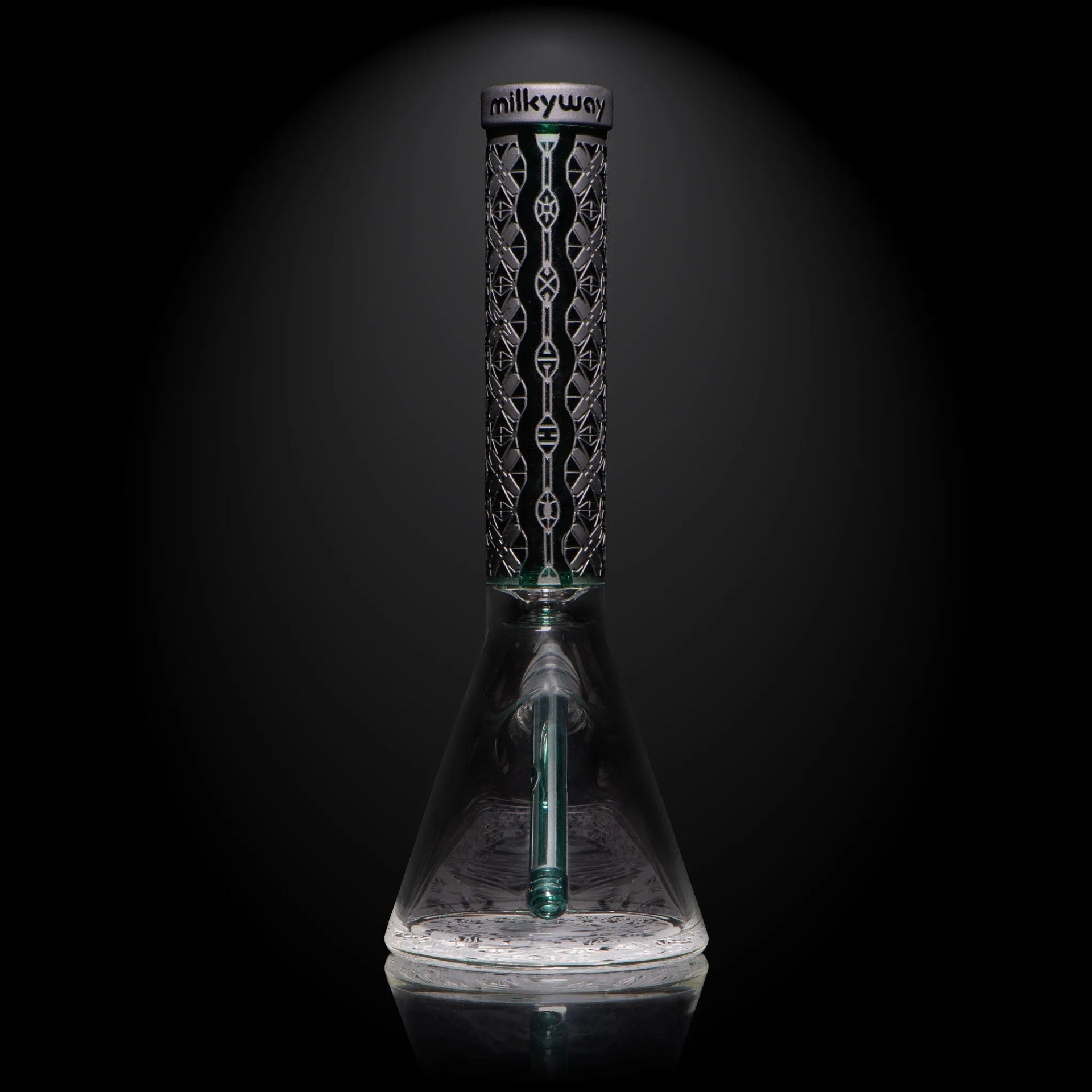 Teal X-Morphic: EVO 15 Glass Beaker | Water Pipes | 420 Science