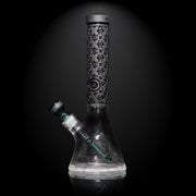 Teal X-Morphic: EVO 15 Glass Beaker | Water Pipes | 420 Science
