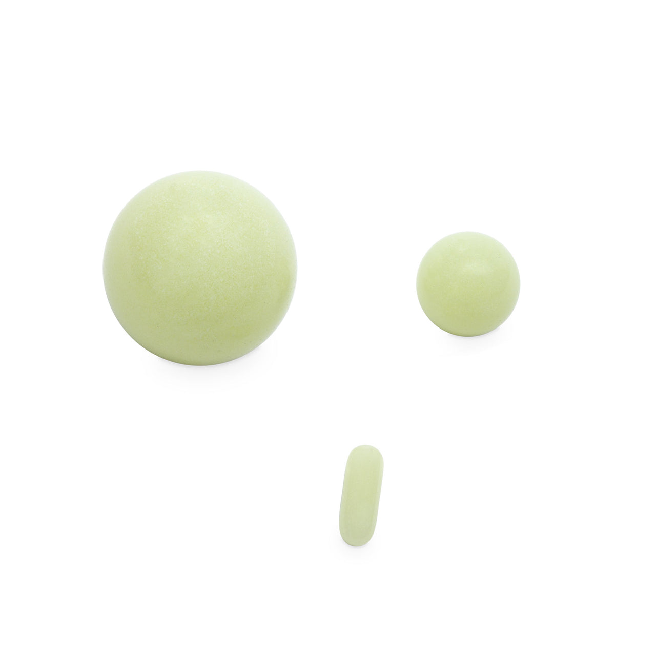 Green Bear Glow-In-The-Dark Terp Slurper Pill & Marble Set
