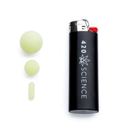 Terp Slurper Marble/Pill Set - Glow-In-The-Dark | Carb Caps | 420 Science