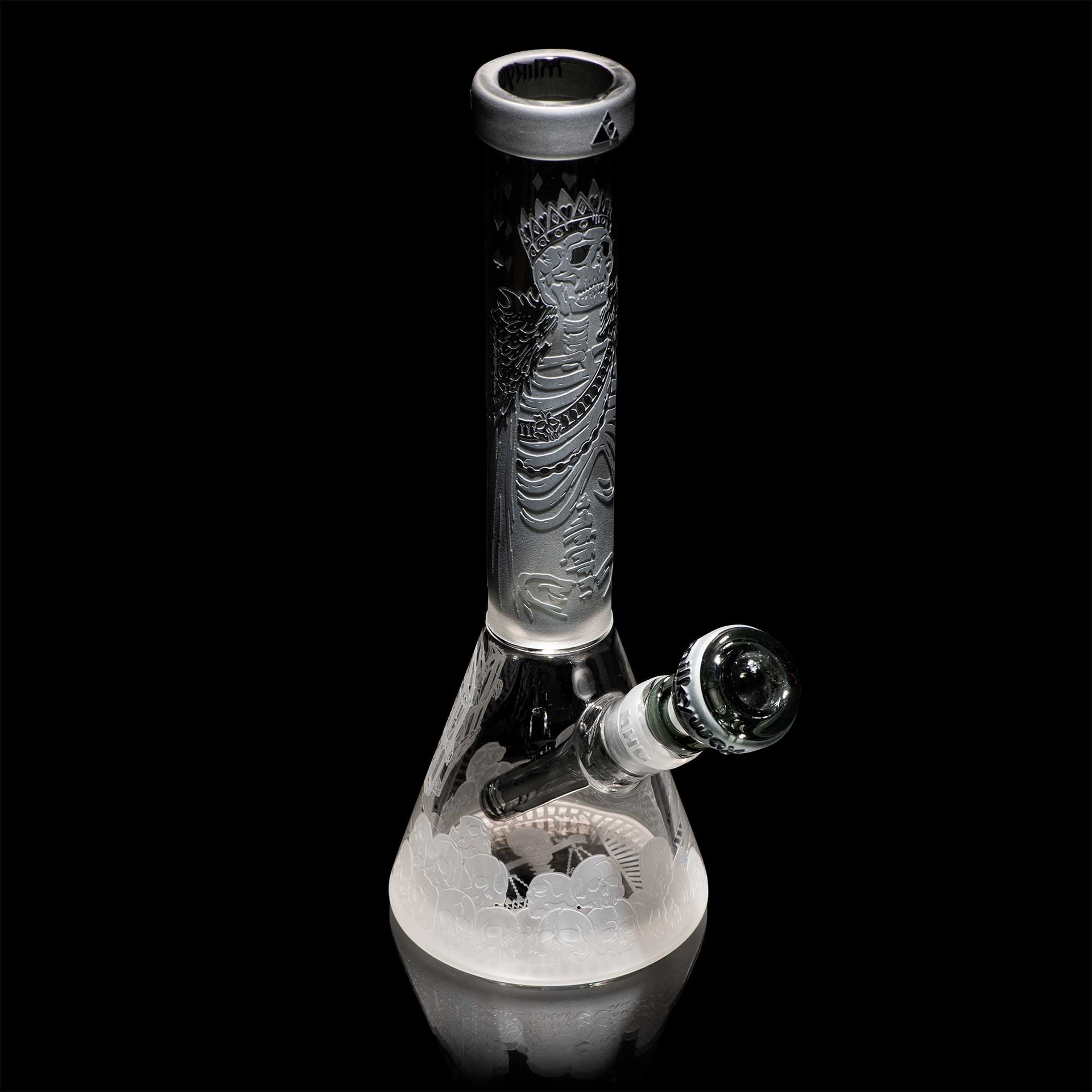Unholy Coronation 11 Beaker - Smoke | Water Pipes | 420 Science