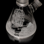 Unholy Coronation 11 Beaker - Smoke | Water Pipes | 420 Science