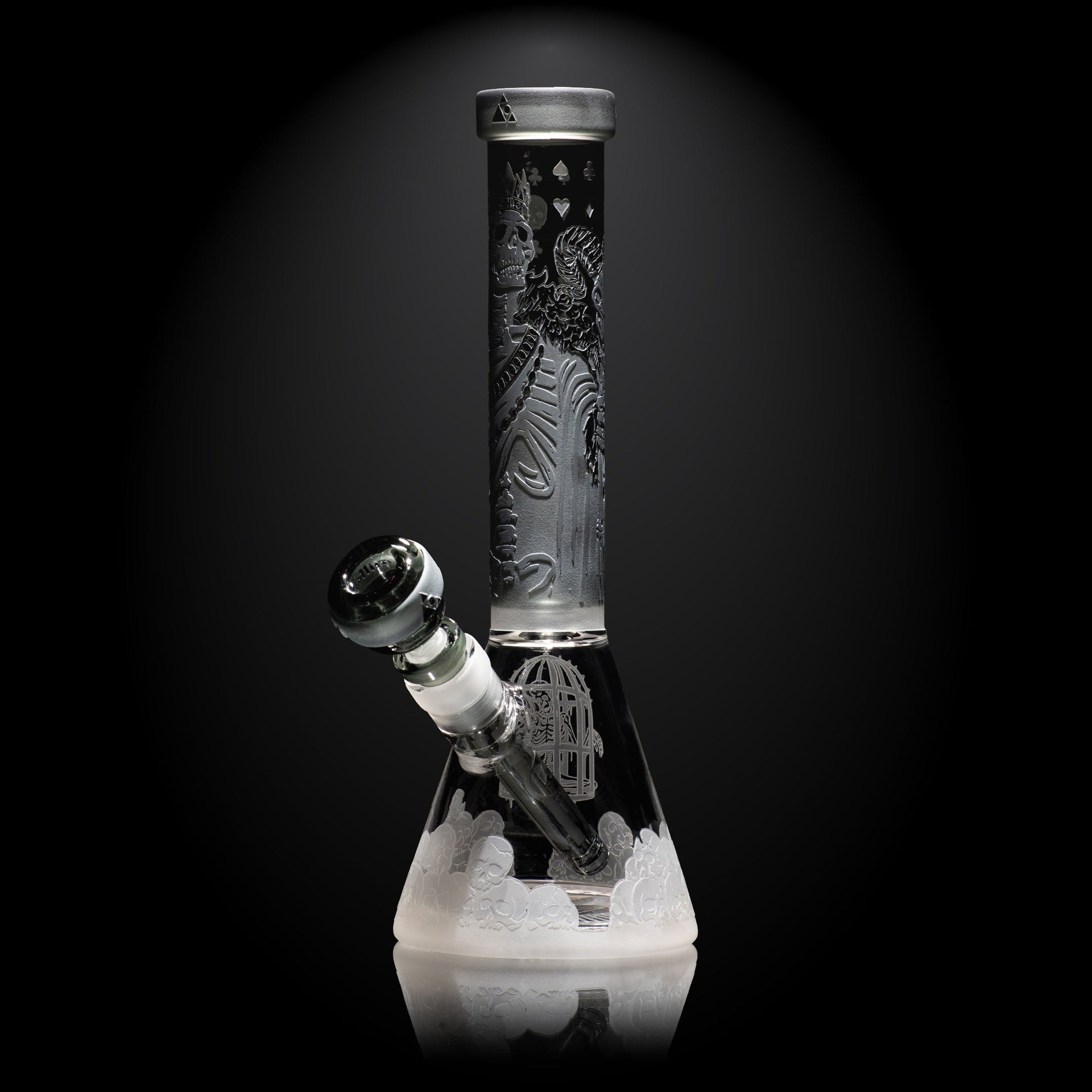 Unholy Coronation 11 Beaker - Smoke | Water Pipes | 420 Science