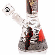 Wormhole Glass 11" Shogun Beaker Bong - Clear | Third Party Brands | 420 Science